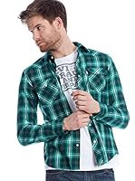 Levi'S Strauss Camisa Hombre Vintage Western (Verde)