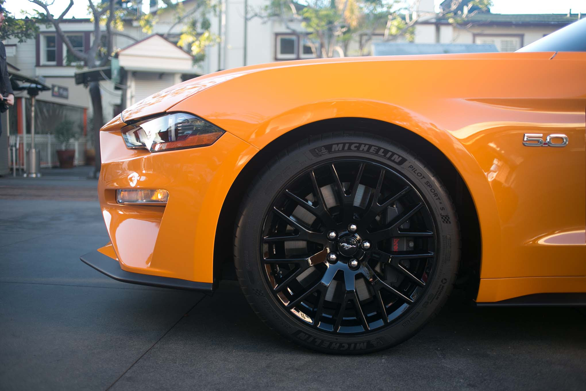 2018 Ford Mustang GT V8 Performance Pack wheels