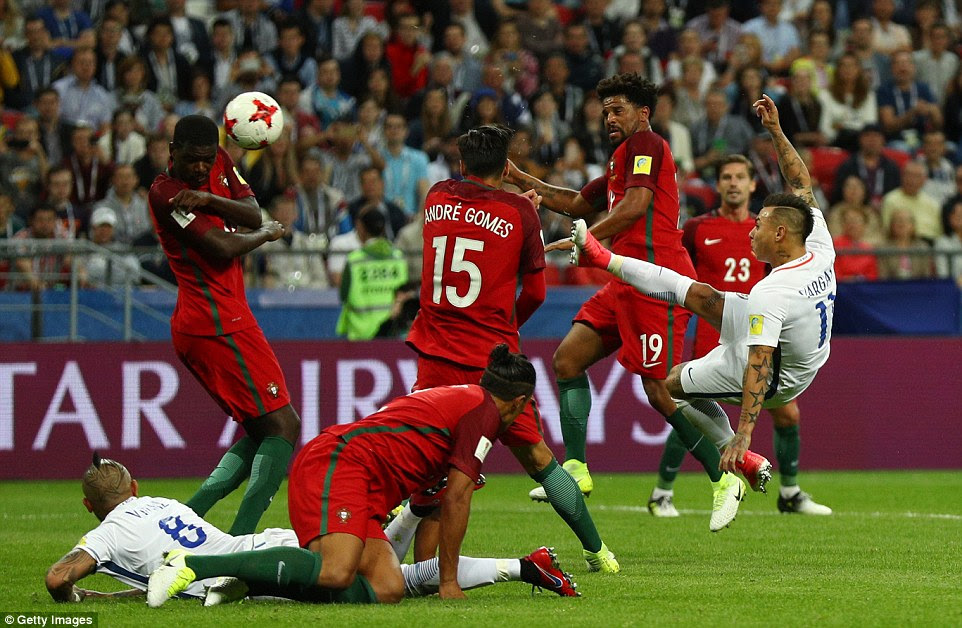 Kết quả bóng đá Bồ Đào Nha 0-0 Chile: Tỉ số giúp Chile vào ...