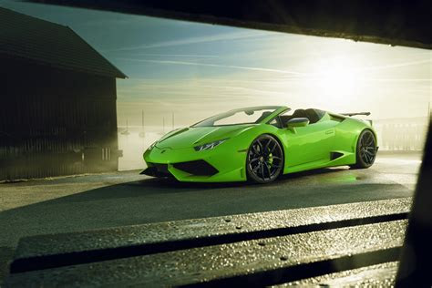 lamborghini huracan spyder   novitec  largo treatment