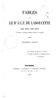 Fables... 3e édition