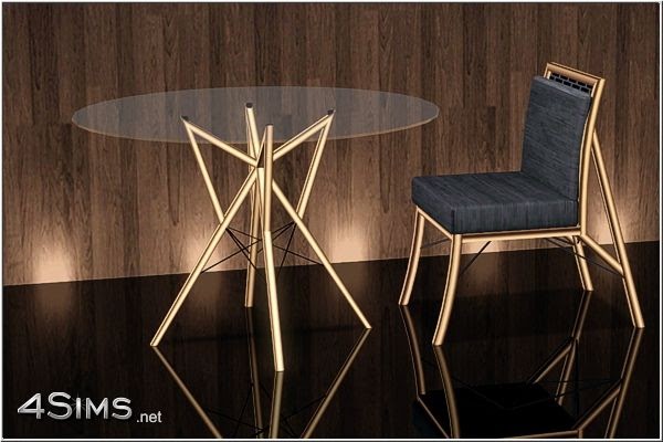 Glass Chair Sims 4