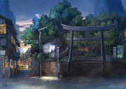 風景 鳥居 Pixiv年鑑 B