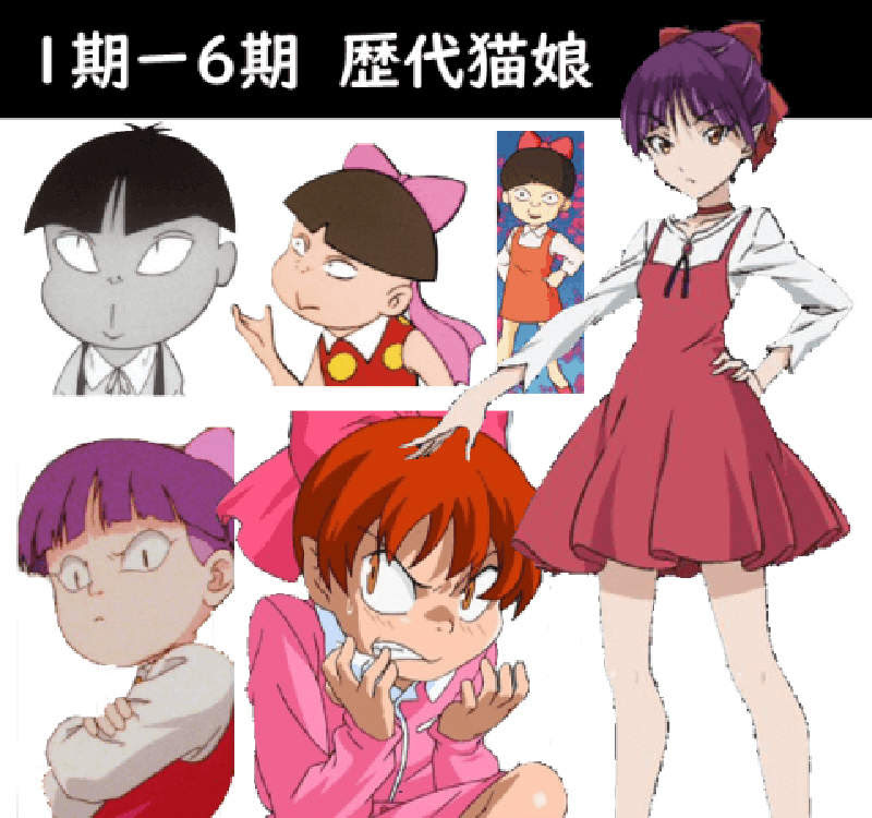 这是动画欺诈吧 鬼太郎 猫娘铜像和现实差距太大引吐槽 雪花新闻