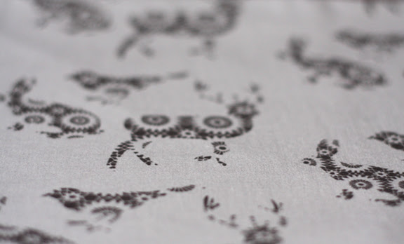 woodland doily animals