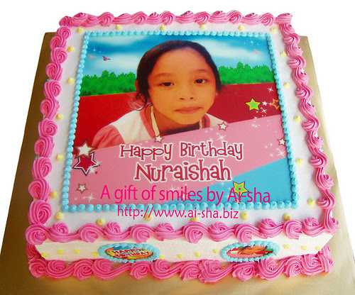 Birthday Cake Edible Image 