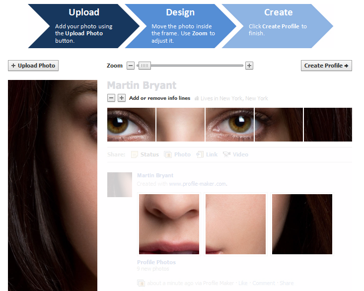 pictures for facebook profile pictures. Screen shot 2010 12 28 at 15.46.14 300x239 Create a great Facebook profile 