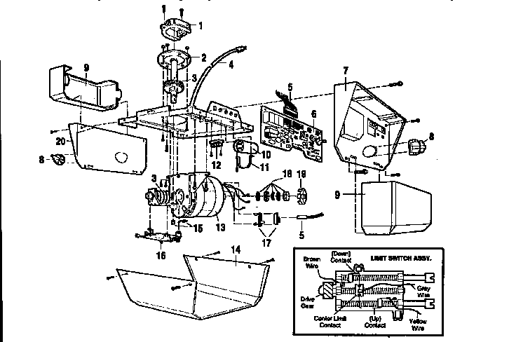 Diagram Wiring Diagram For Craftsman Door Opener Full Version Hd Quality Door Opener Diagramfile Creasitionline It