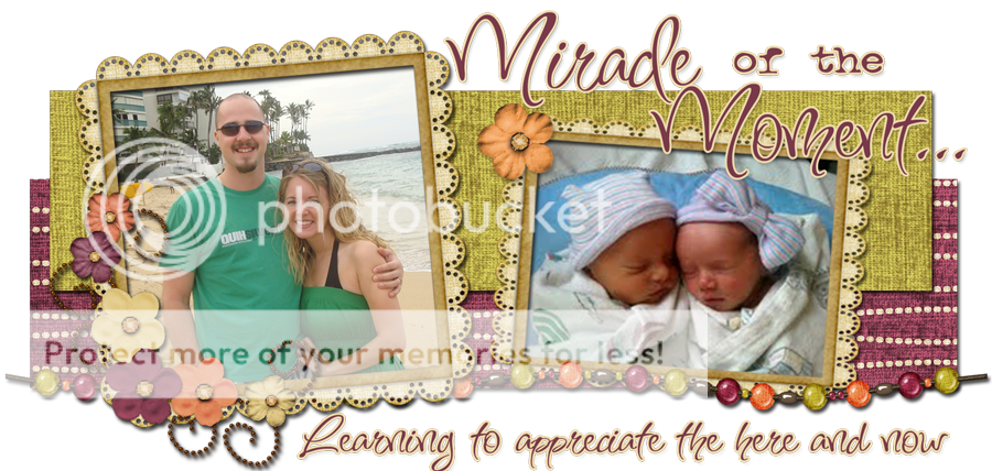 Miracle of the moment...