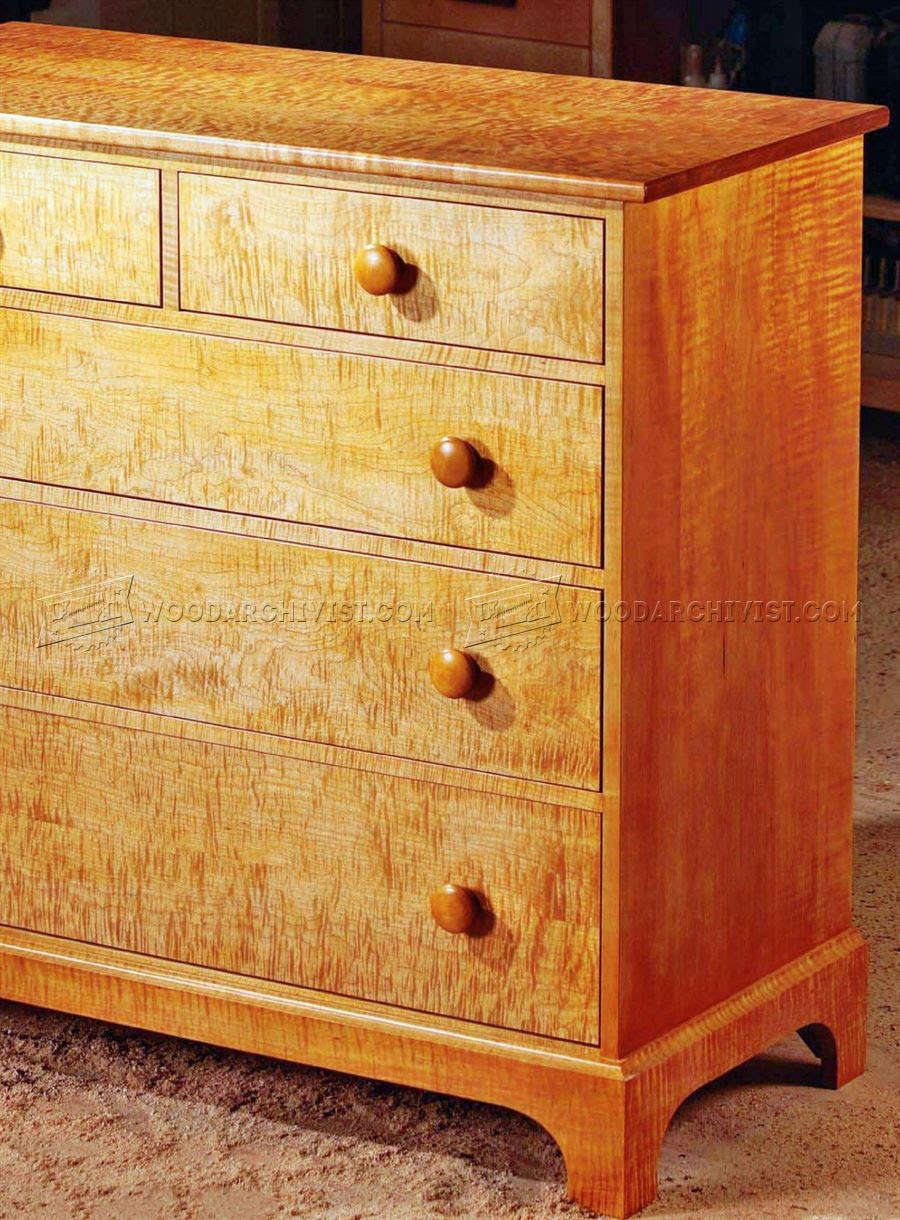 Shaker Dresser Plans â¢ WoodArchivist
