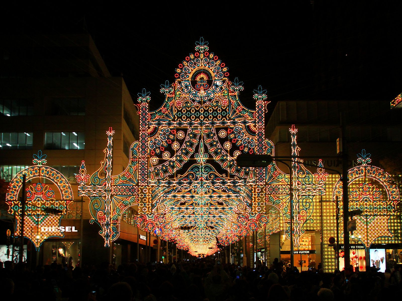 14年第回神戸ルミナリエ Kobe Luminarie 壁紙写真集 高画質無料写真素材 無料画像