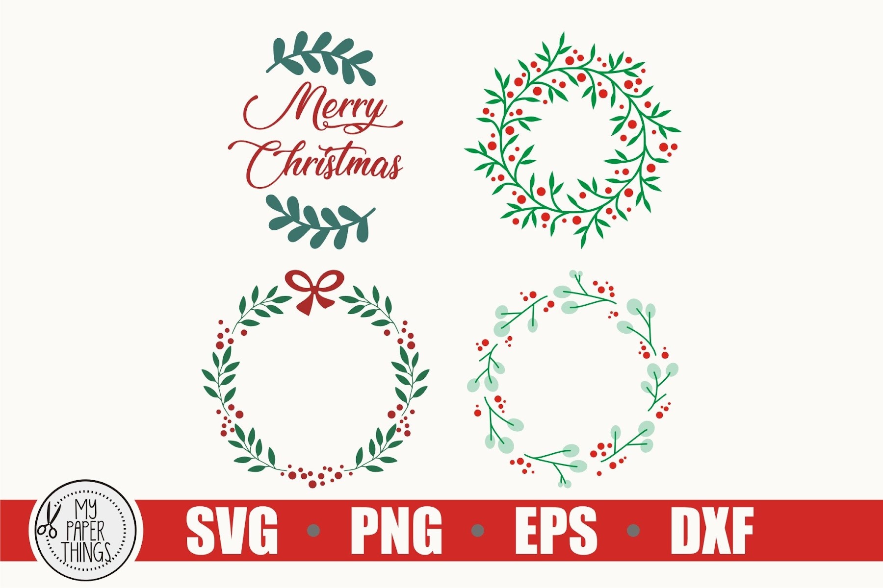 Download Free SVG Christmas Wreath Svg File 7528+ File for Cricut for Cricut, Silhouette and Other Machine