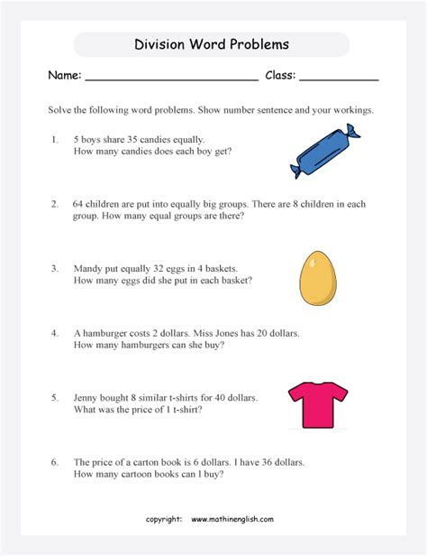 printable primary math worksheet for math grades 1 to 6 based on the