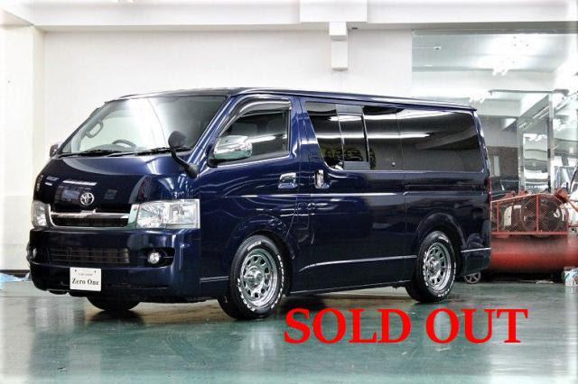 Zero One 16年式 トヨタ ハイエース スーパーgl 車検対応カスタム車