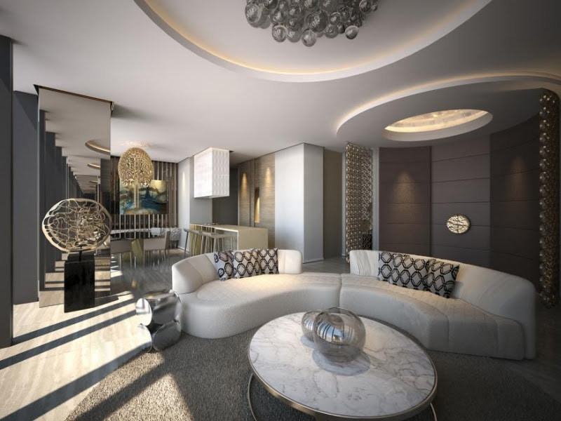 Moderne Wohnzimmer - 54 Bilder und Ideen für Einrichtung