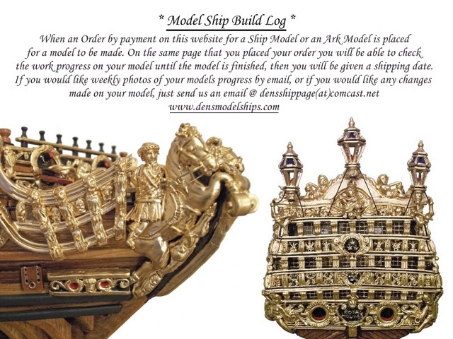Dens Model Ships * Website Information *: Model Ship Build Log
