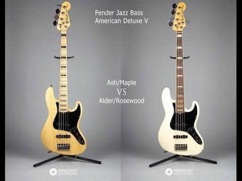 Ash/Maple VS Alder/Rosewood (Fender Jazz Bass Deluxe 