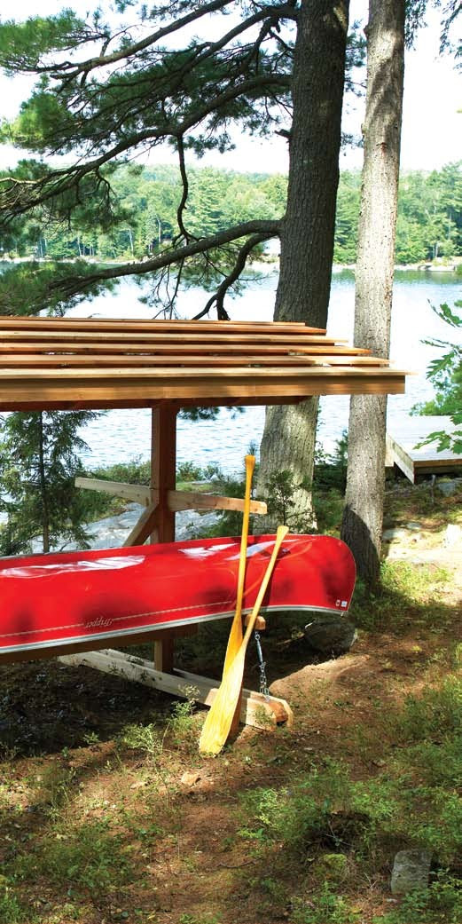 Free Canoe Boat Rack Wood Plans
