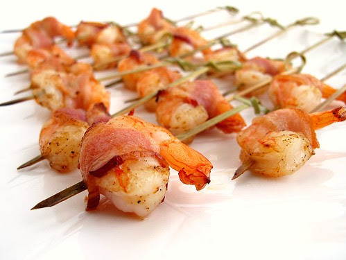 bacon-wrapped shrimp