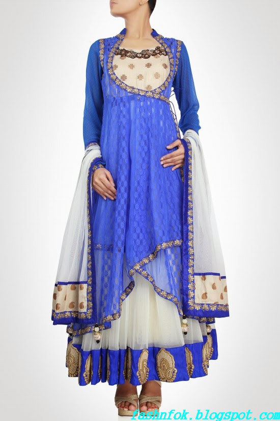 Anarkali-Gorgeous-Bridal- Wedding-Ankle-Length-Dress-by-Designer-Kiran-&-Shruti-Aksh-13