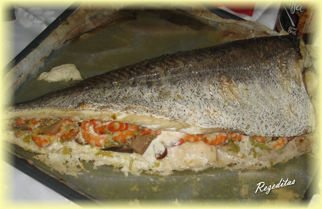 MERLUZA RELLENA AL HORNO