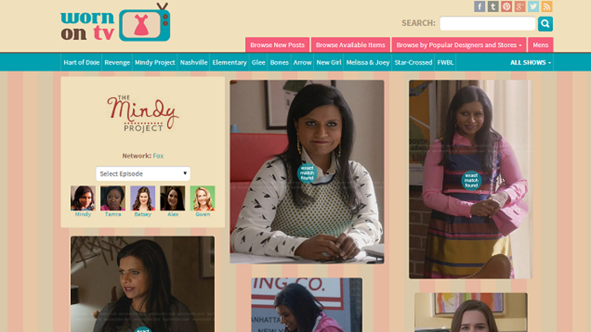 Worn On TV Finds the Exact Clothing Used on Your Favorite TV Shows