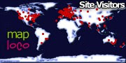 Locations of Site Visitors
