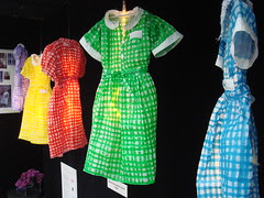 Made from plastic carrier bags