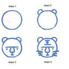 Dessin Tigre Facile