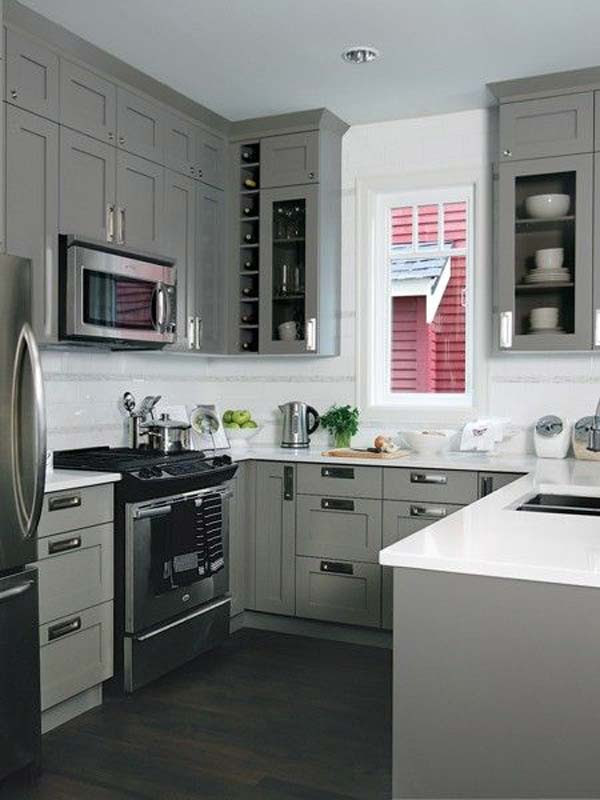 19 Practical U Shaped Kitchen Designs for Small Spaces 19 Practical U Shaped Kitchen Designs for Small Spaces