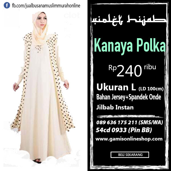 Jilbab Instan Lengan Panjang