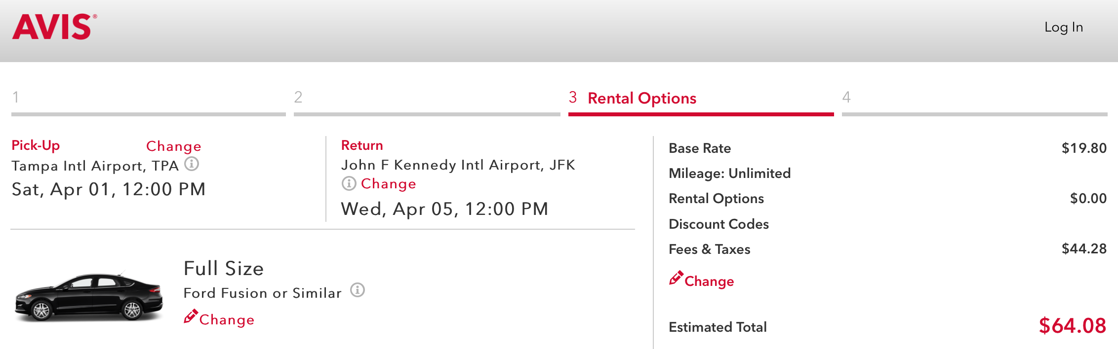 $4.95 Per Day For Rental Cars Leaving Florida One Way ...
