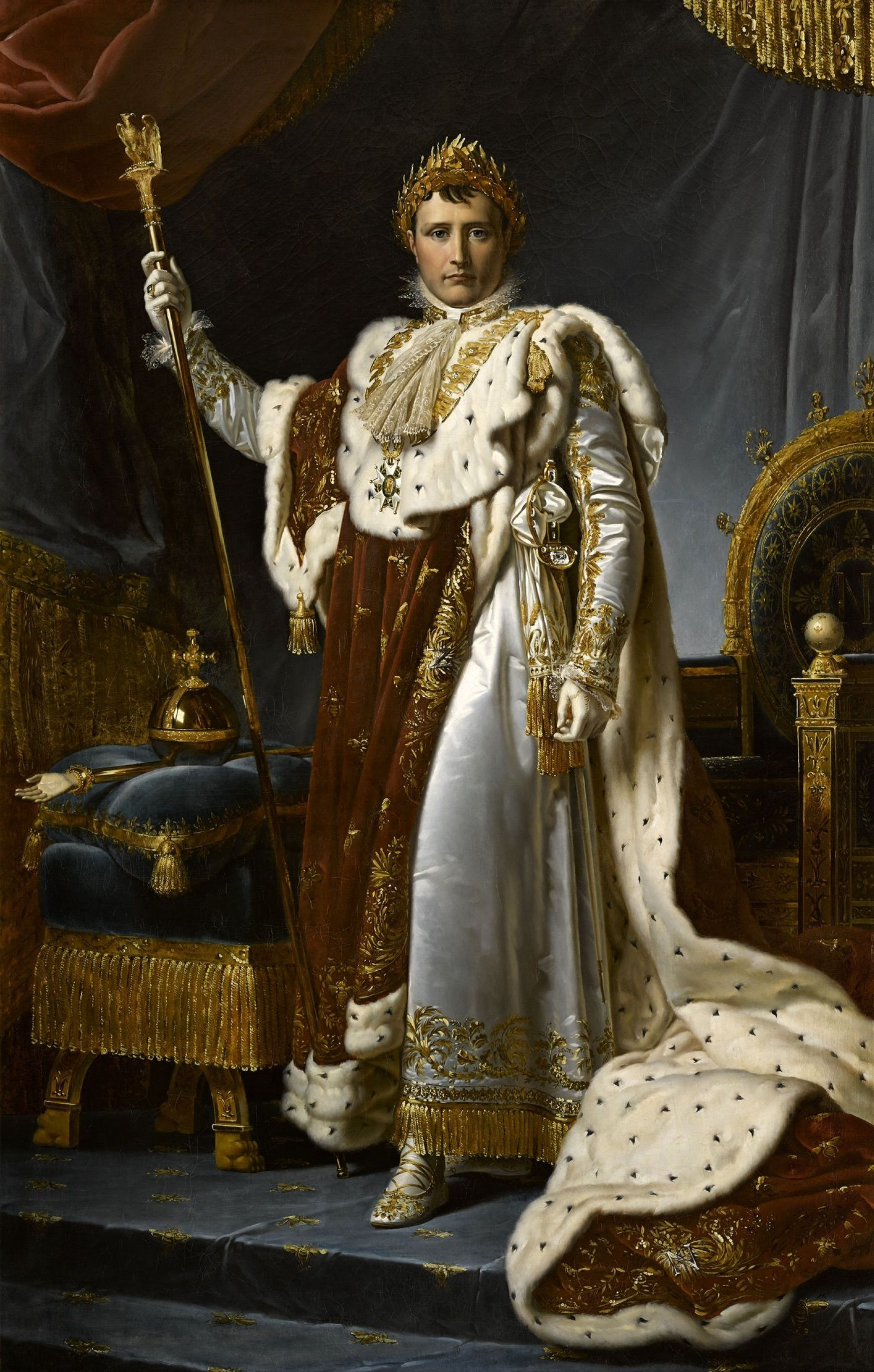 Ficheiro:Francois Gerard - Napoleon Ier en costume du Sacre.jpg