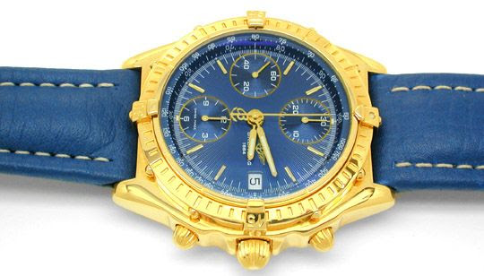 Originalfoto HR-BREITLING-CHRONOMAT GOLD 9830€ NEUZUSTAND! PORTOFREI