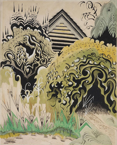The Insect Chorus, 1917, by Charles E. Burchfield