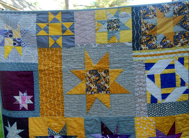 Starry Quilt details