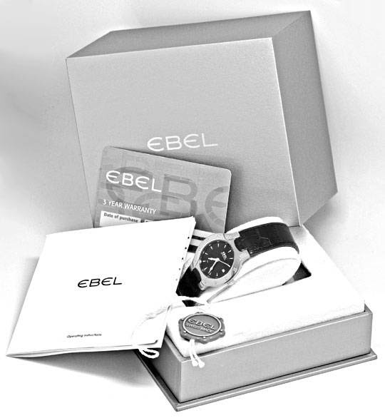 Originalfoto EBEL LICHINE RONDE AUTOMATIK ST KROKO