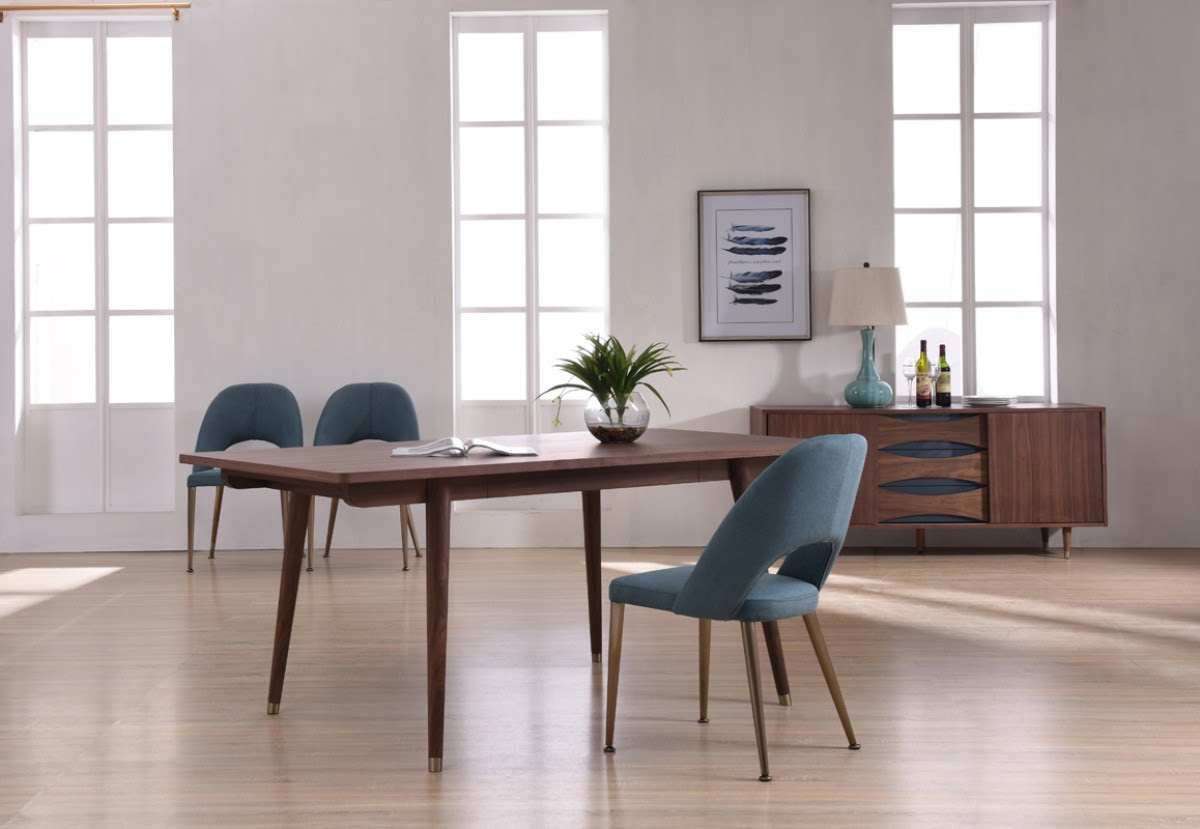 Gus Modern Dining Table       - Mid Century Modern Dining Table with Hidden Leaf and Set ... : There are 66766 modern dining table for sale.