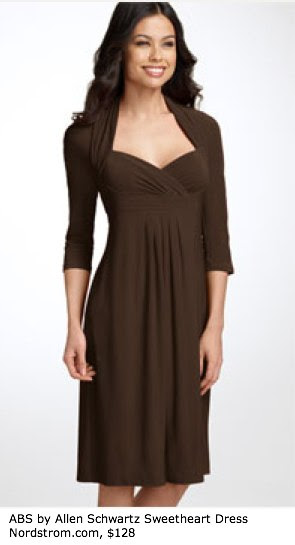 ABS by Allen Schwartz Sweetheart Jersey Dress - Sleeves - Nordstrom