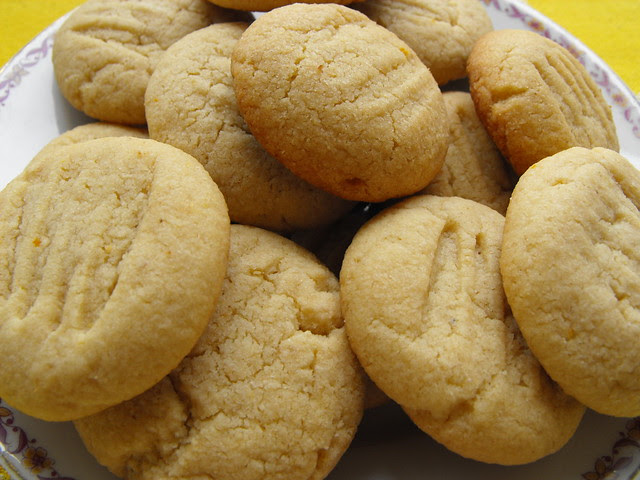 Bolinhos de amêndoa e laranja