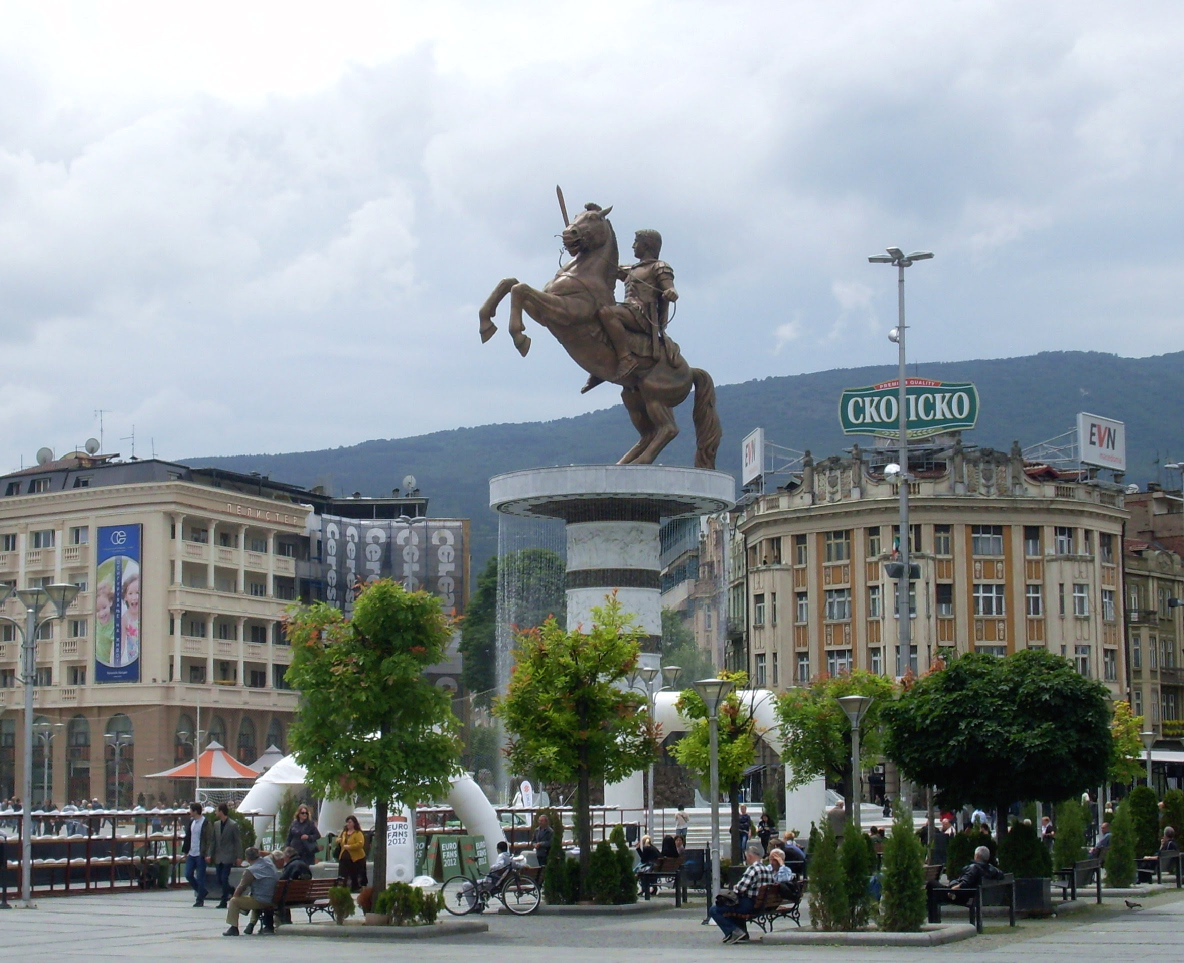 Macedonisch Skopje | Plaas' vermannen