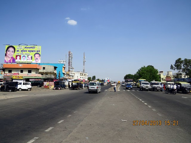 Kapurhol Junction on Pune Bangalore Highway - Visit Jalan Group's Sai Sparsh, 1 BHK Flats & Shops