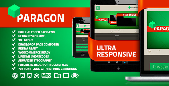 Paragon | creative, upscale, boundless WP theme - Creative WordPress