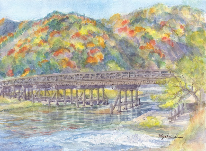 嵐山渡月橋 ２０１３ 京に癒やされ