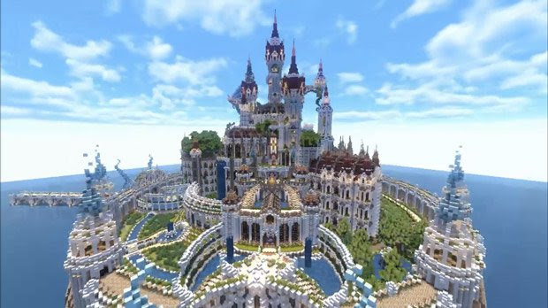 マインクラフトの建築 城の高画質な画像まとめ あなたは国王になれるか 写真まとめサイト Pictas