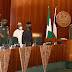 Nigeria President Buhari, and other members of FEC hold one minute silence in honor of Abuja-Kaduna train attack
