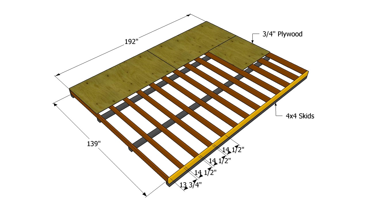 Building a 12X16 Shed