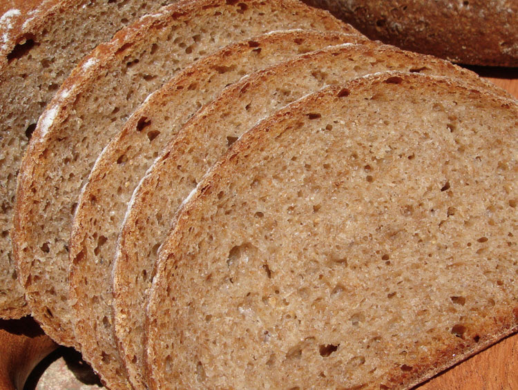 whole wheat rye bread