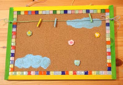 おしゃれなコルクボード てづくりくらぶ日記