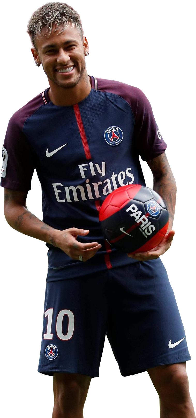 Neymar PSG 2017 Happy